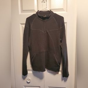 Ibex wool zip up with pockets